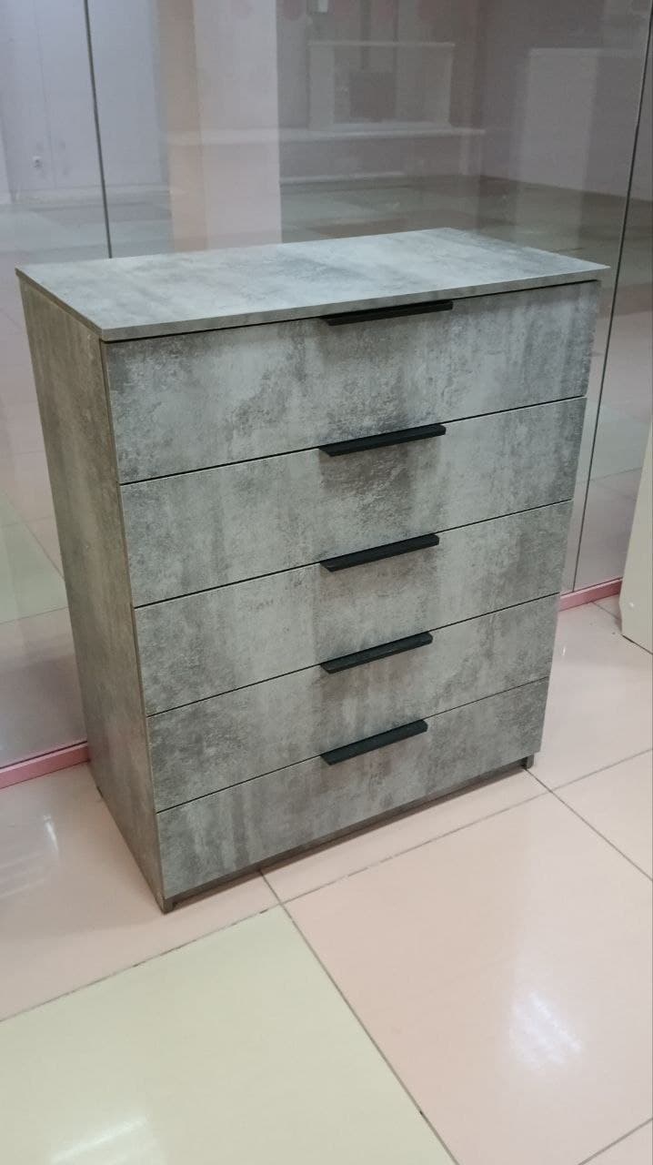Комод «Лофт Бетон» (82 см)